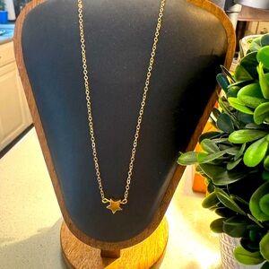 Shooting star necklace